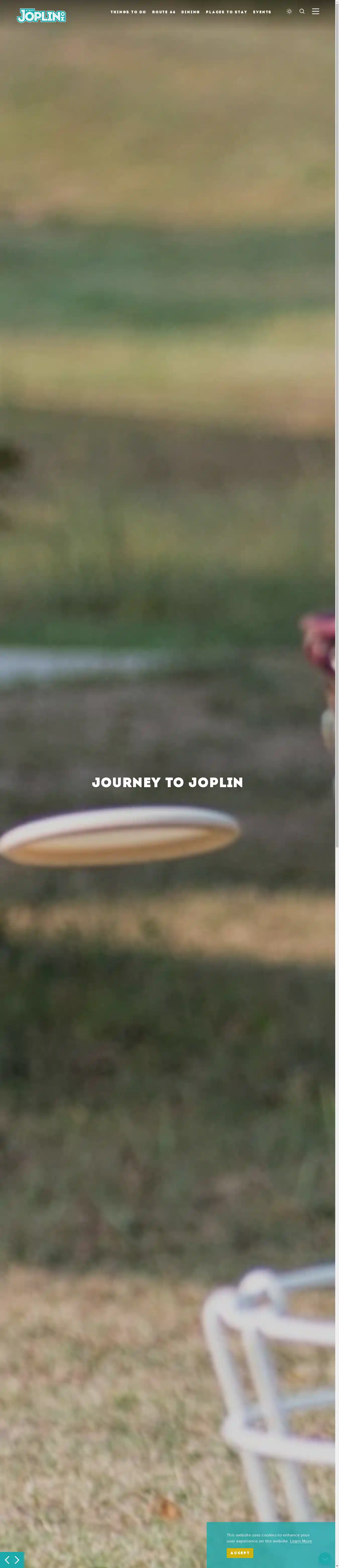 Desktop Screenshot for visitjoplinmo.com