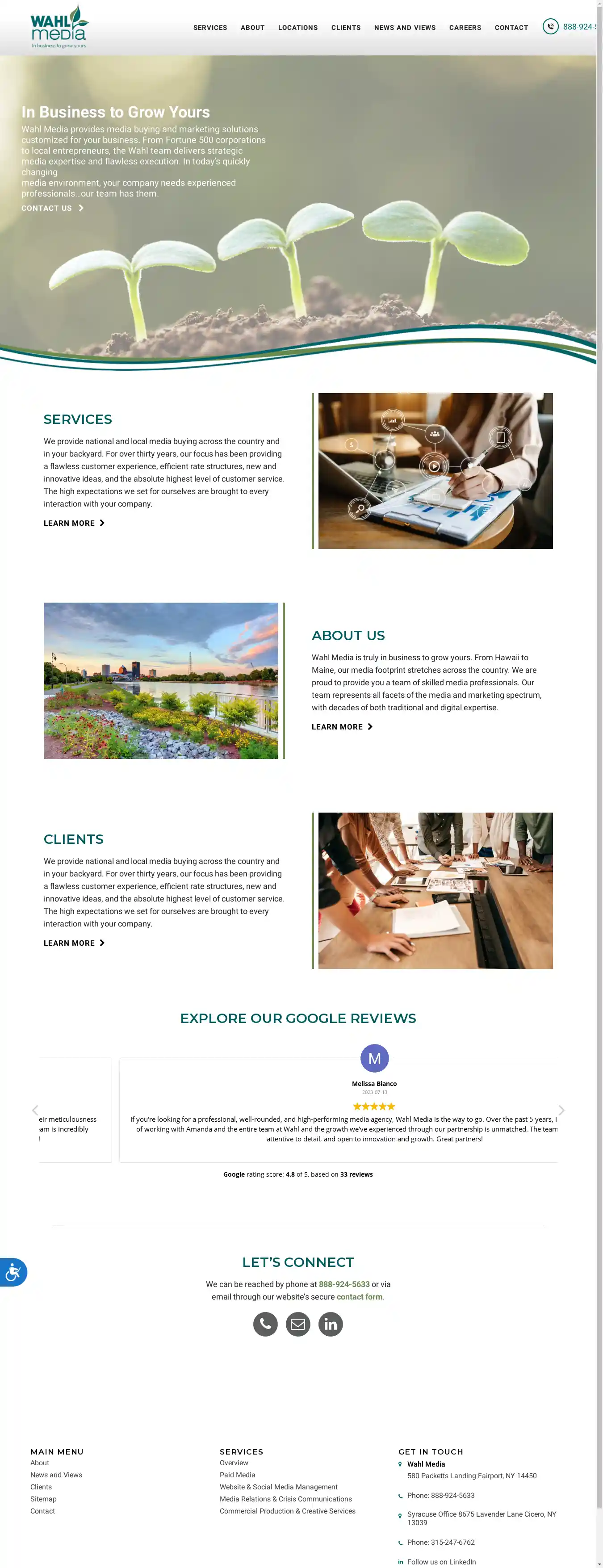 Desktop Screenshot for wahlmedia.com