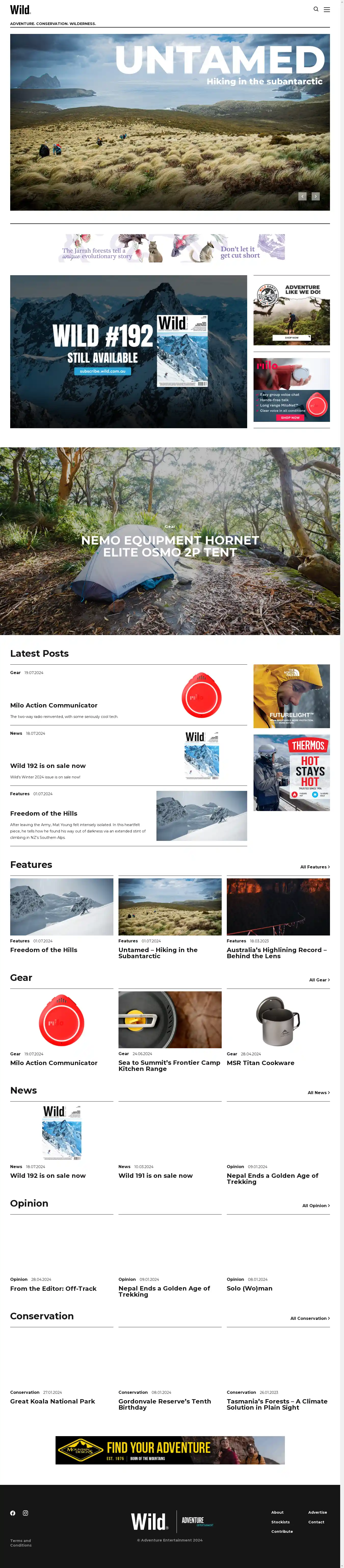 Desktop Screenshot for wild.com.au