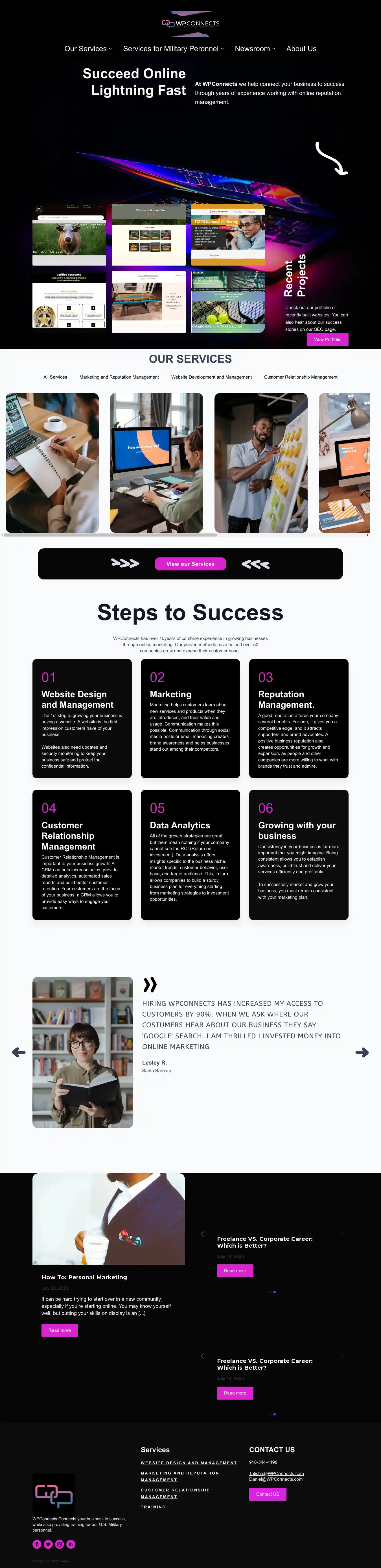 Desktop Screenshot for wpconnects.com