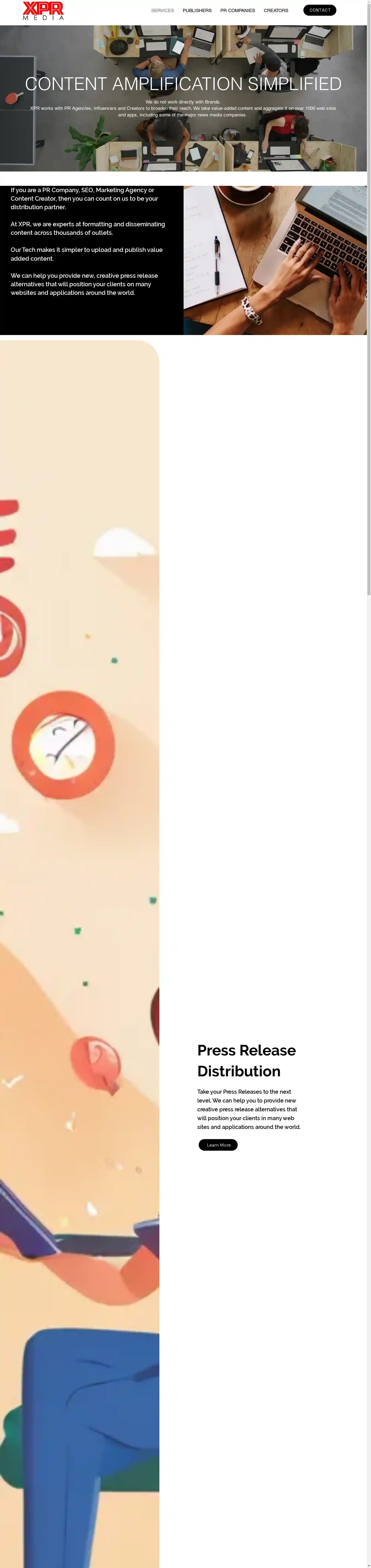 Desktop Screenshot for xpr.media